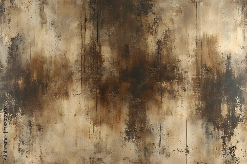 Obraz premium Abstract Aged Brown And Beige Wall Texture