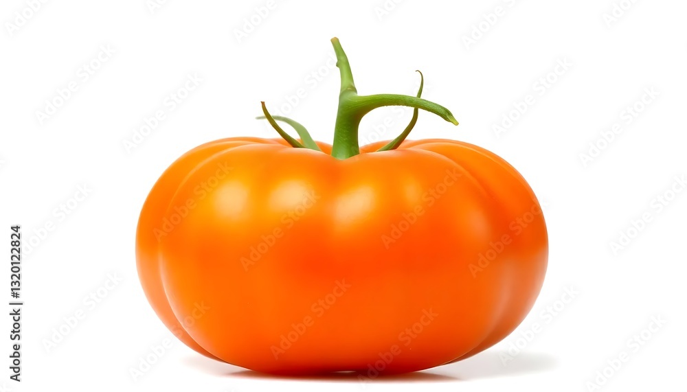Tomato Top View White Background Cutout Tomato Top View White Background Cutout
