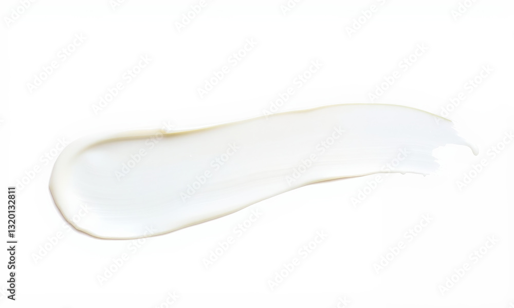 smooth, creamy white smudge on clean background, ideal for beauty or skincare products. This versatile texture can enhance various designs and presentations smooth, creamy white smudge on clean background, ideal for beauty or skincare products. This versatile texture can enhance various designs and presentations