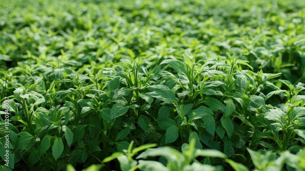 Lush expanses of greenery, A textured field of dense foliage, a fresh scene Lush expanses of greenery, A textured field of dense foliage, a fresh scene