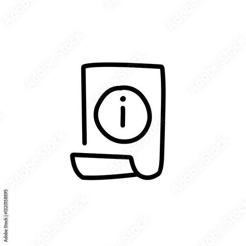 information line icon