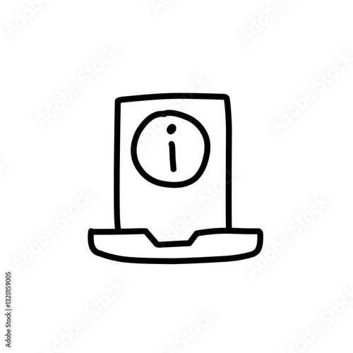 information line icon