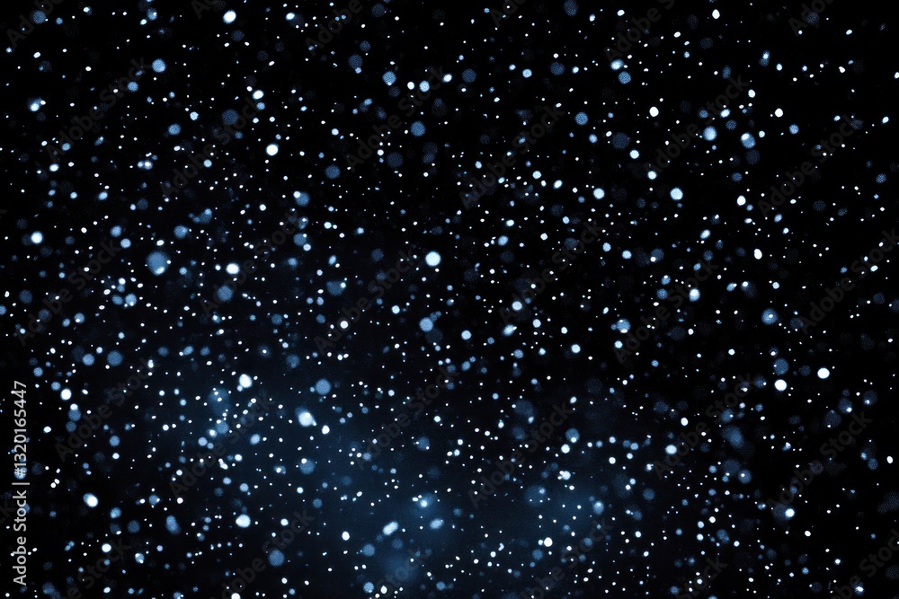 Snowy Night Sky Background with Falling Flakes and Moonlight Glow for Photo Editing Snowy Night Sky Background with Falling Flakes and Moonlight Glow for Photo Editing