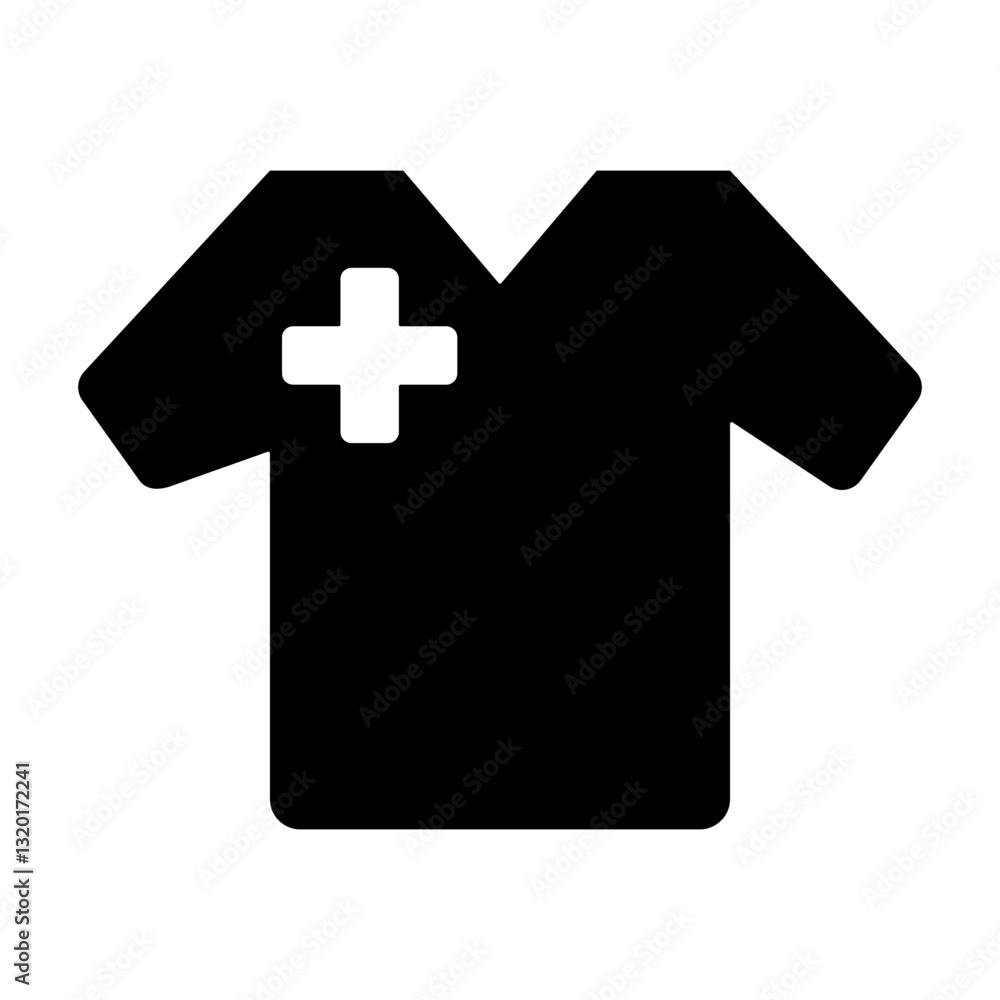 Obraz premium Medical Uniform Icon