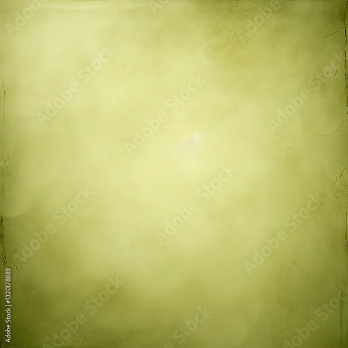 Olive green textured background, subtle light streak, vintage paper effect, design element