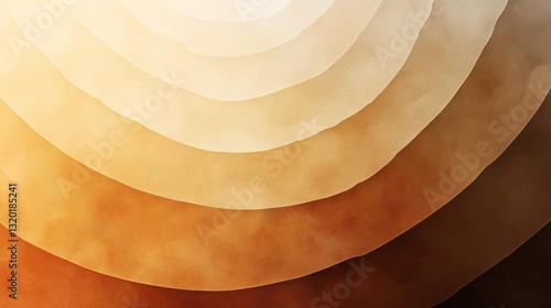 Panel kuchenny z motywem Gradated watercolor layers showing varying warm earth tone colors