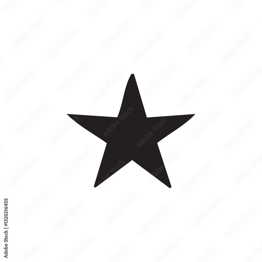 star icon vector illustration with editable strokes and shape star icon vector illustration with editable strokes and shape