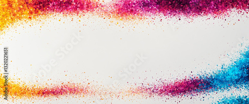 vibrant splashes of colorfu...