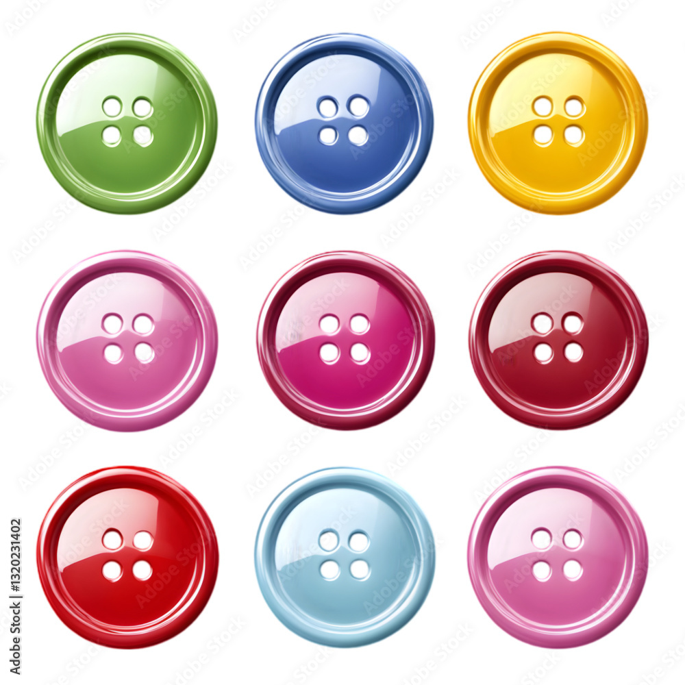 Colorful Sewing Buttons: Free Image Colorful Sewing Buttons: Free Image