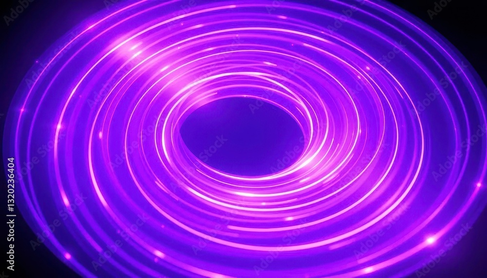 Ethereal purple spiral of glowing lines, bright and energetic, design, space Ethereal purple spiral of glowing lines, bright and energetic, design, space