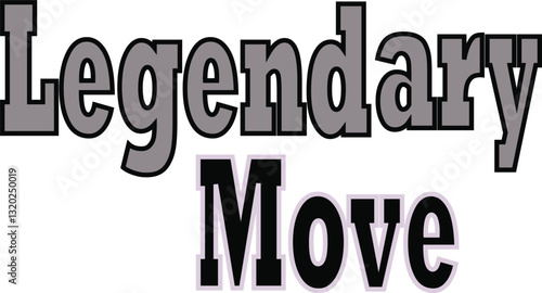 Creative legendary move Vector Illustration for Entrepreneurial Success, Logo Design, and Graphic Artwork"