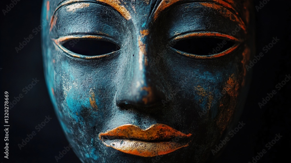 Ancient Mystical Mask: Awe-Inspiring Artifact of History and Culture Ancient Mystical Mask: Awe-Inspiring Artifact of History and Culture
