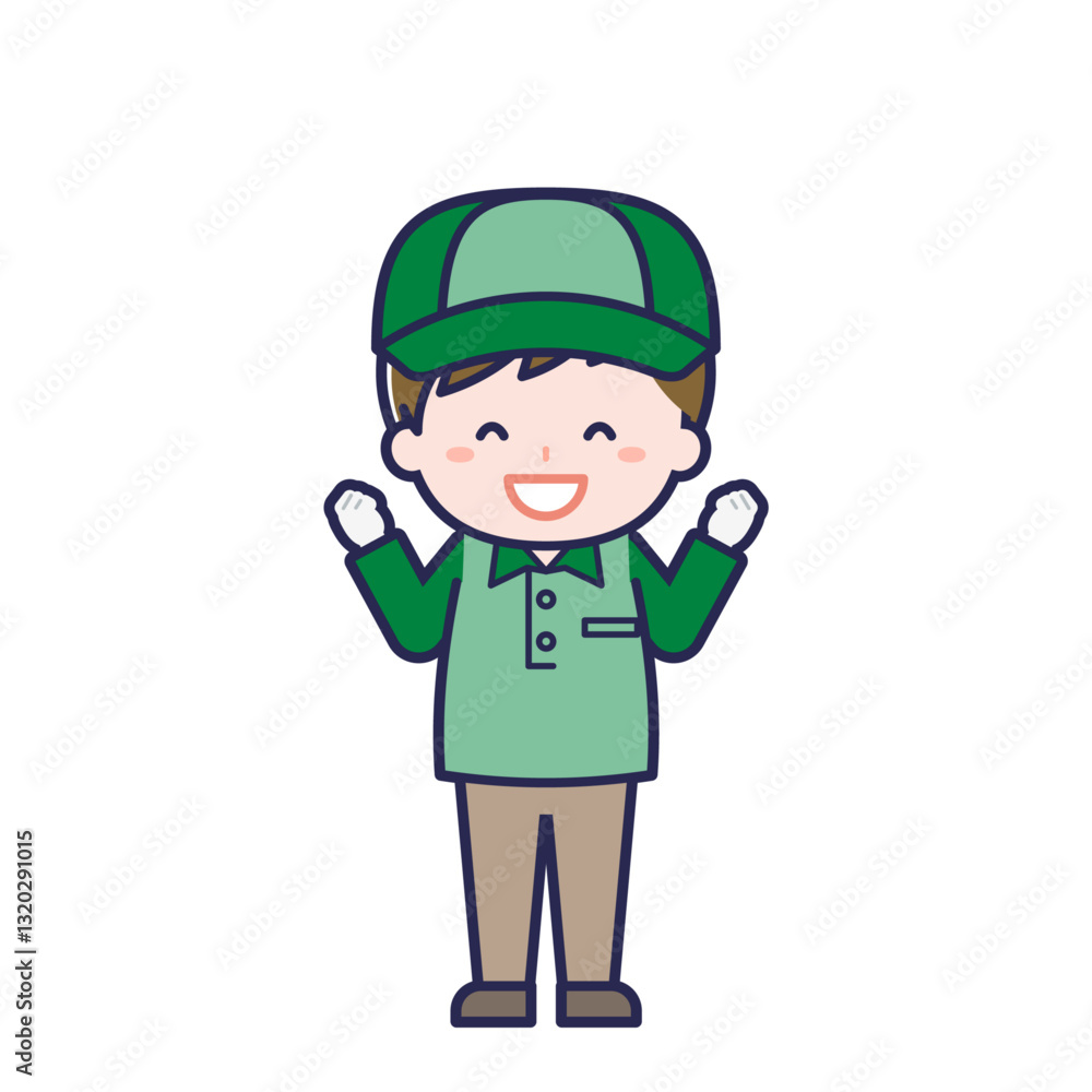 配達員/男性 07 配達員/男性 07