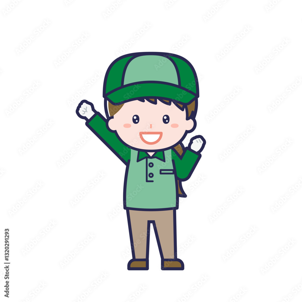 配達員/女性 06 配達員/女性 06