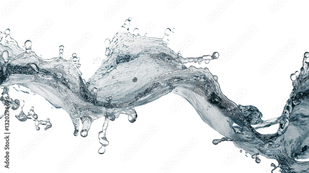 Obraz premium Water jet stream 33