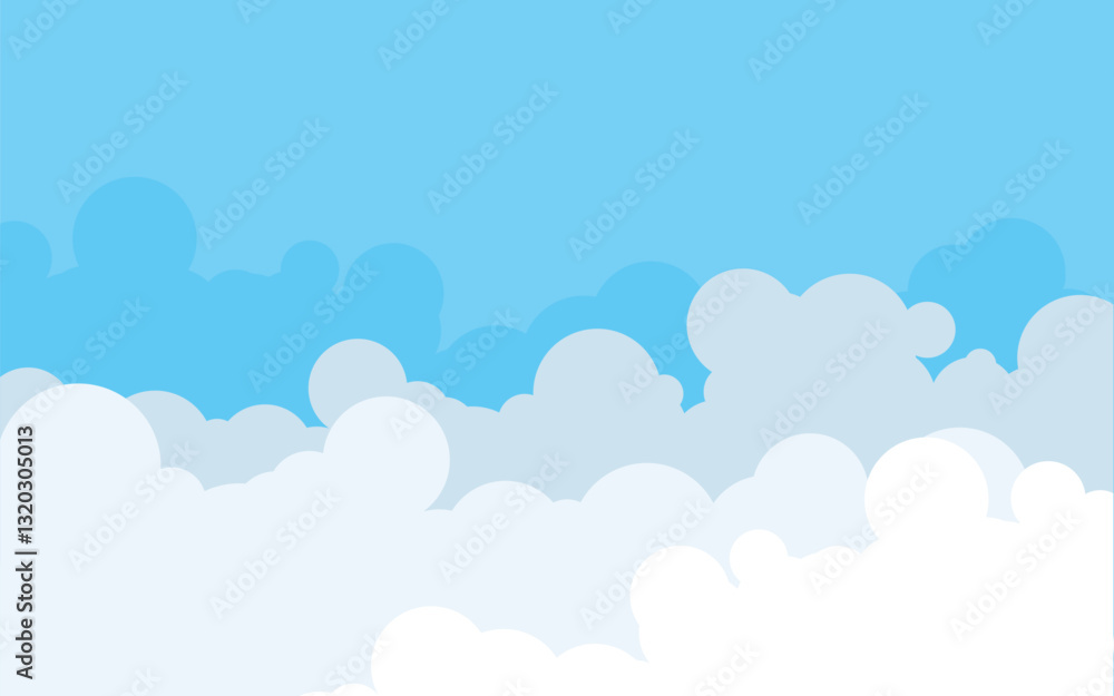 Cloud Background template illustration design v.14 Cloud Background template illustration design v.14