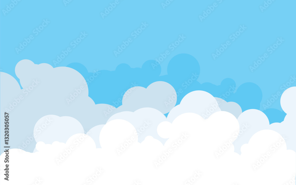 Cloud Background template illustration design v.15 Cloud Background template illustration design v.15