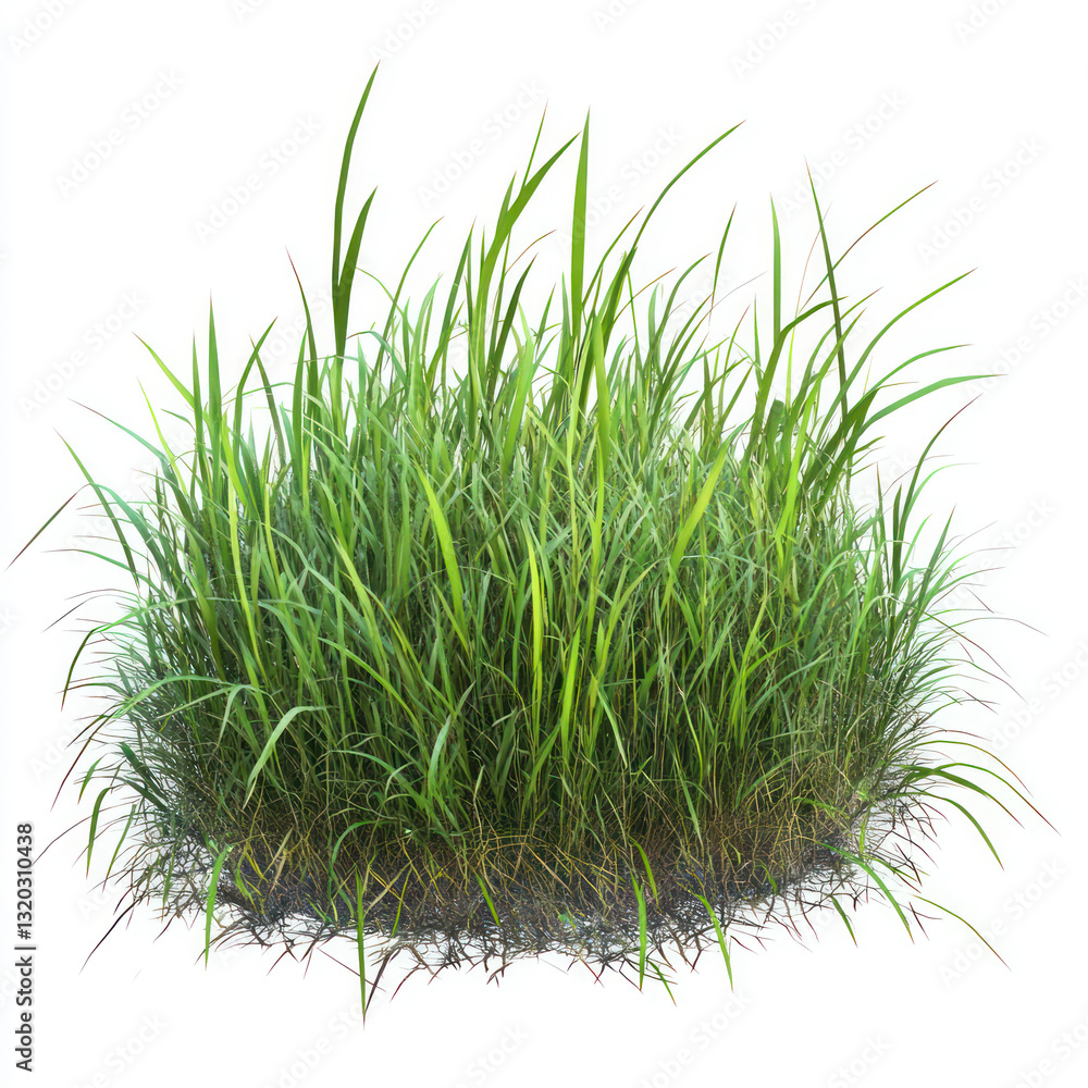 green grass isolated on white green grass isolated on white