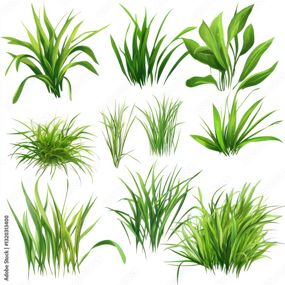 Obraz premium set of fresh herbs