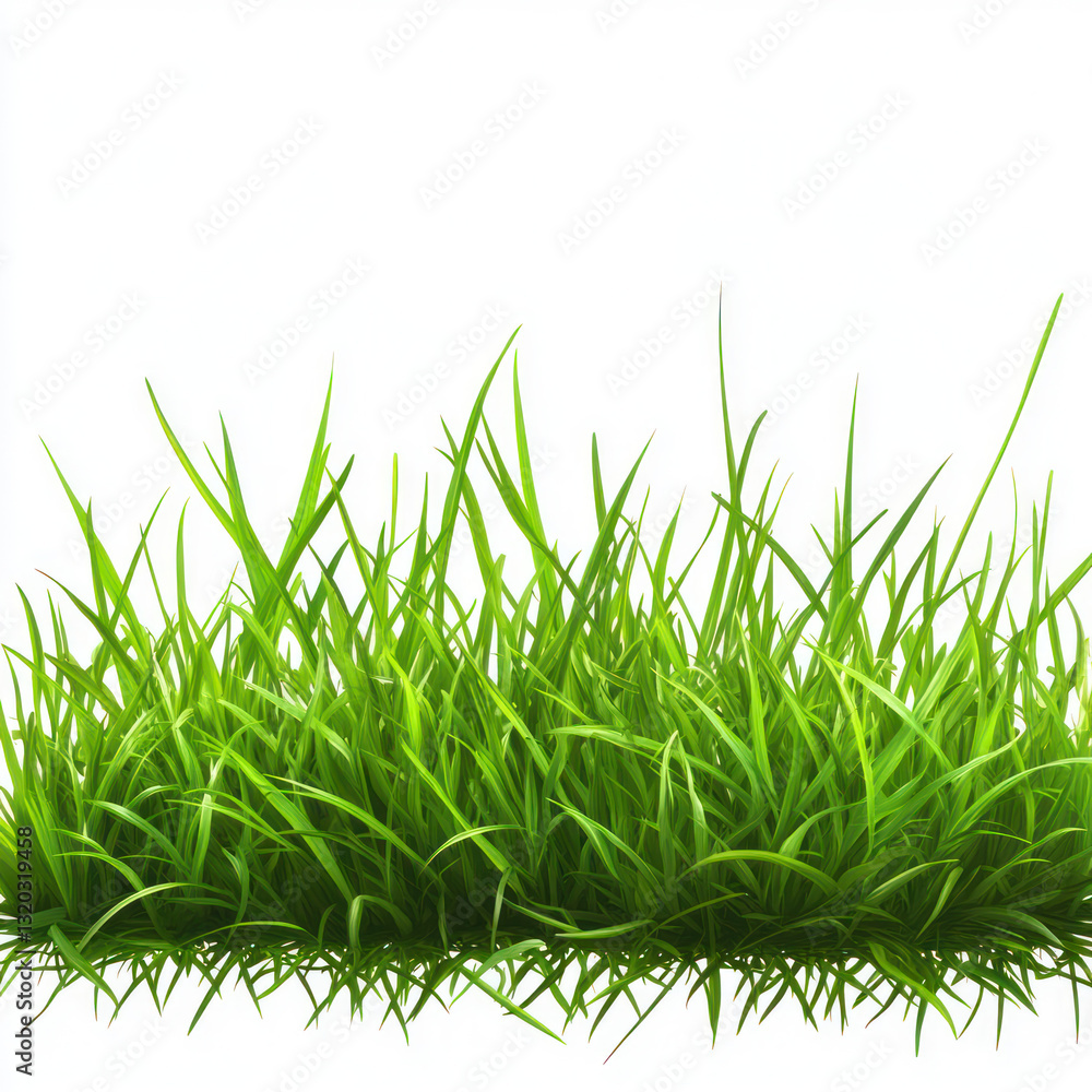Obraz premium grass isolated on white background