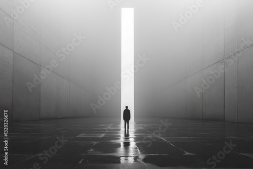 Wallpaper Mural Business Challenge Opportunity Abstract Minimalism Solitude Choice Success Risk Courage Concept Torontodigital.ca