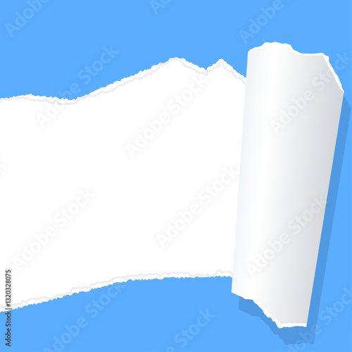 破れた紙、背景フレーム、壁紙、画用紙、正方形サイズ
