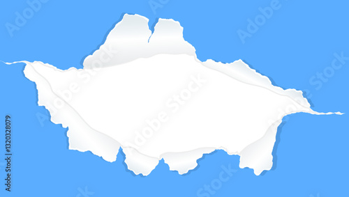 穴の空いた紙、背景フレーム、壁紙、画用紙