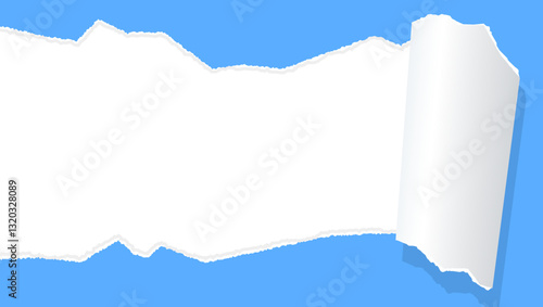 破れた紙、背景フレーム、壁紙、画用紙