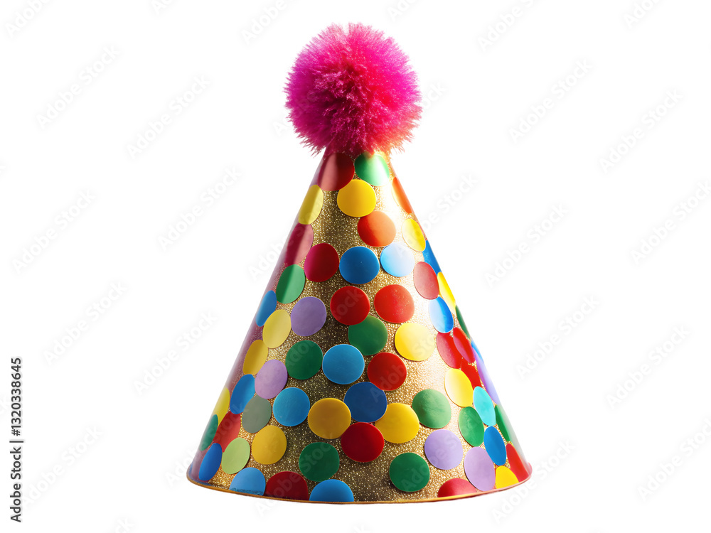 party hats isolated on white party hats isolated on white