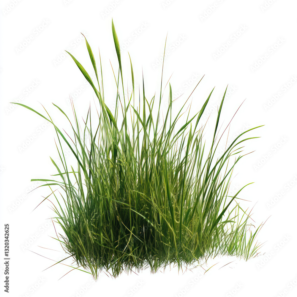Obraz premium grass isolated on white background