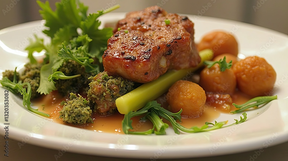 Seared Pork Tenderloin with Sweet Potato Gratin Seared Pork Tenderloin with Sweet Potato Gratin