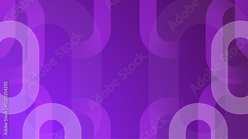 abstract purple gradient background with overlapping geometric vector illustration, great for business presentation, wallpaper design, or banner