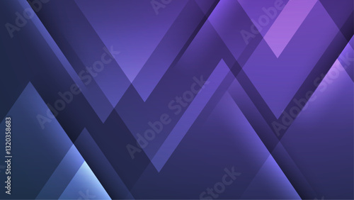 Abstract purple triangle geometric shapes vector illustration. Suitable for graphic design projects, presentation backgrounds, and modern art concepts