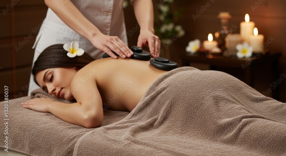 Obraz premium image of a group of people meditating to maintain health