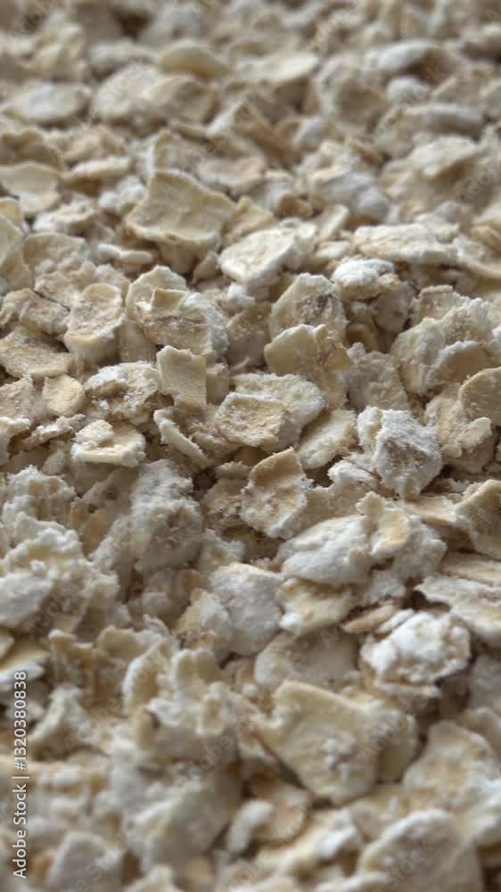 healthy oat flakes background Vertical View healthy oat flakes background Vertical View