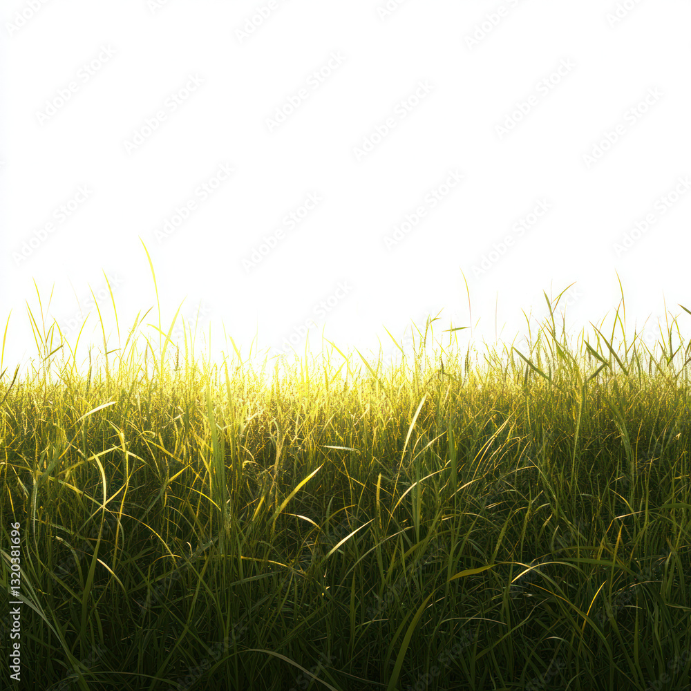 Fototapeta premium green grass on a sunny day