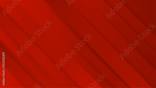 dynamic red gradient abstract background with overlapping shapes vector illustration, for modern design, modern presentation, or business project