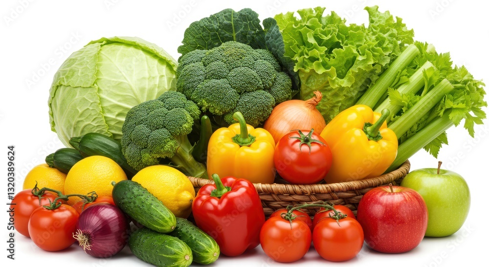 Images of fresh fruits and vegetables rich in nutrients and antioxidants Images of fresh fruits and vegetables rich in nutrients and antioxidants