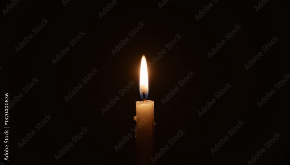 At night, a single glowing candle illuminates a dimly lit room, casting a warm and intimate glow that symbolizes celebration and spirituality in the darkness. At night, a single glowing candle illuminates a dimly lit room, casting a warm and intimate glow that symbolizes celebration and spirituality in the darkness.
