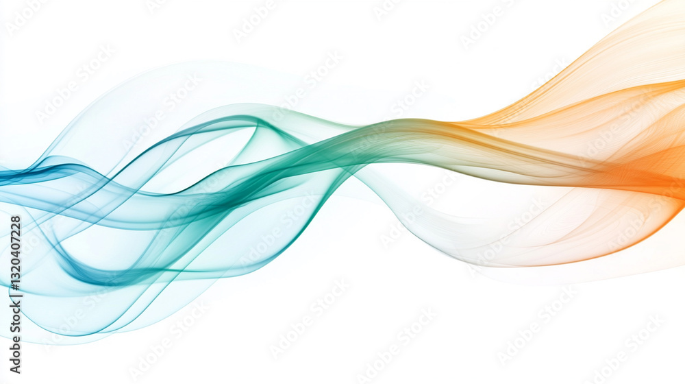 Minimalistic Soft Light Abstract Swoosh Wave Border Minimalistic Soft Light Abstract Swoosh Wave Border