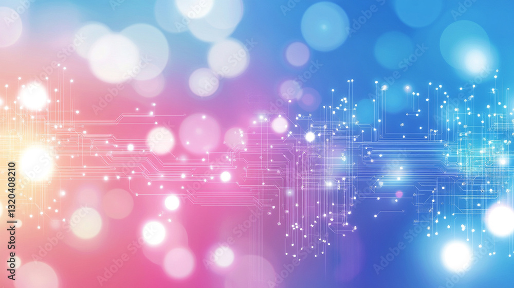 High-Tech Circuit Board Background High-Tech Circuit Board Background