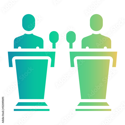 democracy Gradient icon