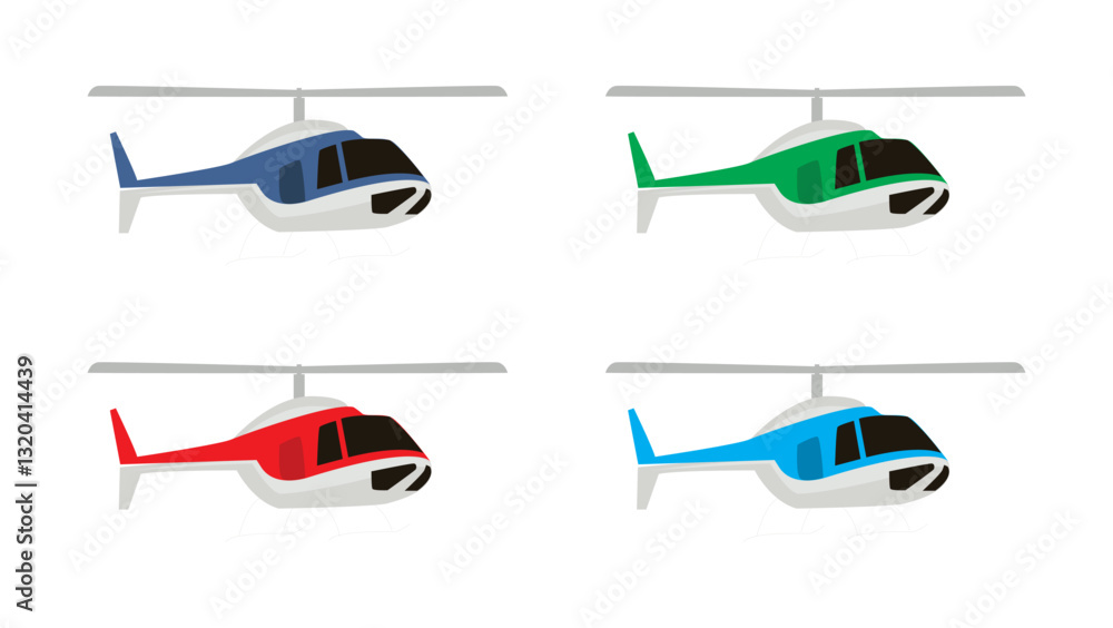 Fototapeta premium helicopter illustration, helicopter vector, helicopter icon vector illustration, helicopter silhouette of an isolated on a white background, eps, png, vector