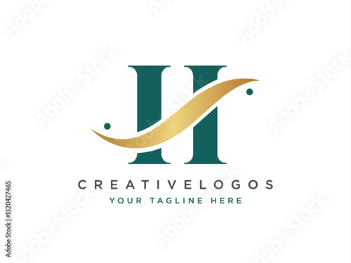 Letter H Logo, Creative Alphabet H Logo, Initials H Logo, H Letter Logo Vector Template