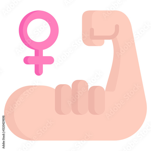 Strong Woman Icon
