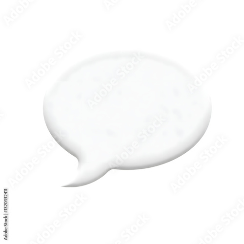 white speech bubble PNG transparent