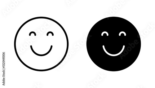 Smile icon vector. smile emoticon icon. feedback sign and symbol