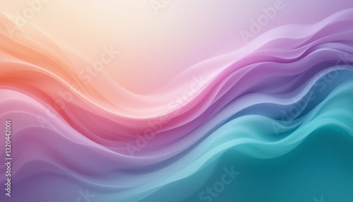 abstract colorful background with waves