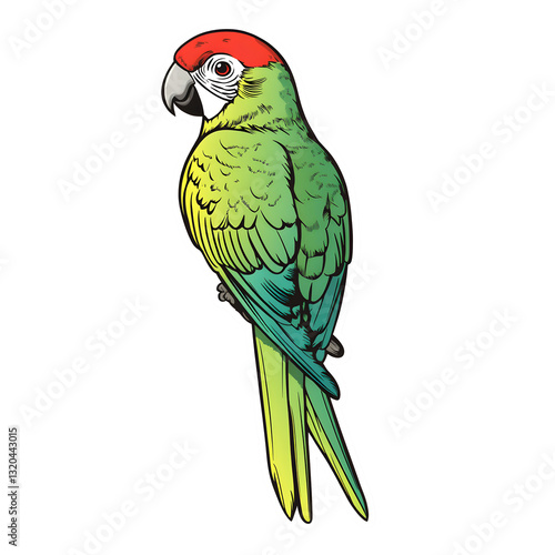 blue and yellow macaw