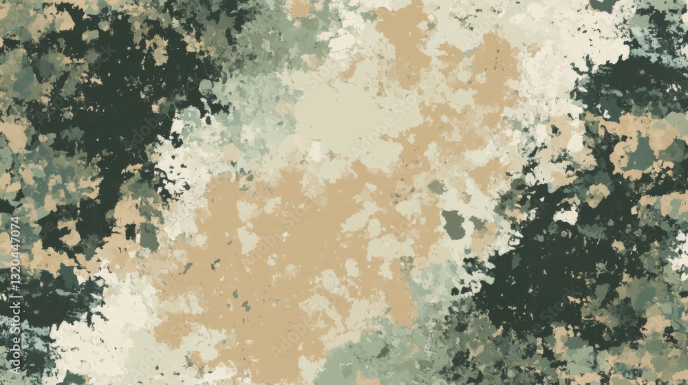 Abstract camouflage pattern in earth tones for design and backgrounds Abstract camouflage pattern in earth tones for design and backgrounds